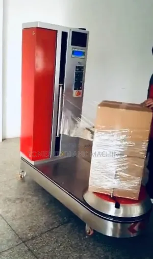 Airport Luggage Box Wrapping Machine