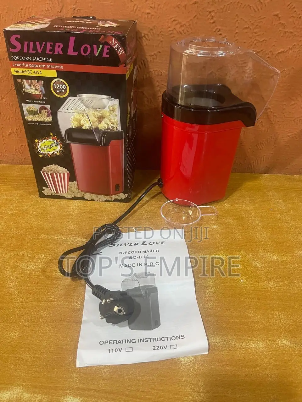 Mini Electric Household Popcorn Machine (Popcorn Maker)