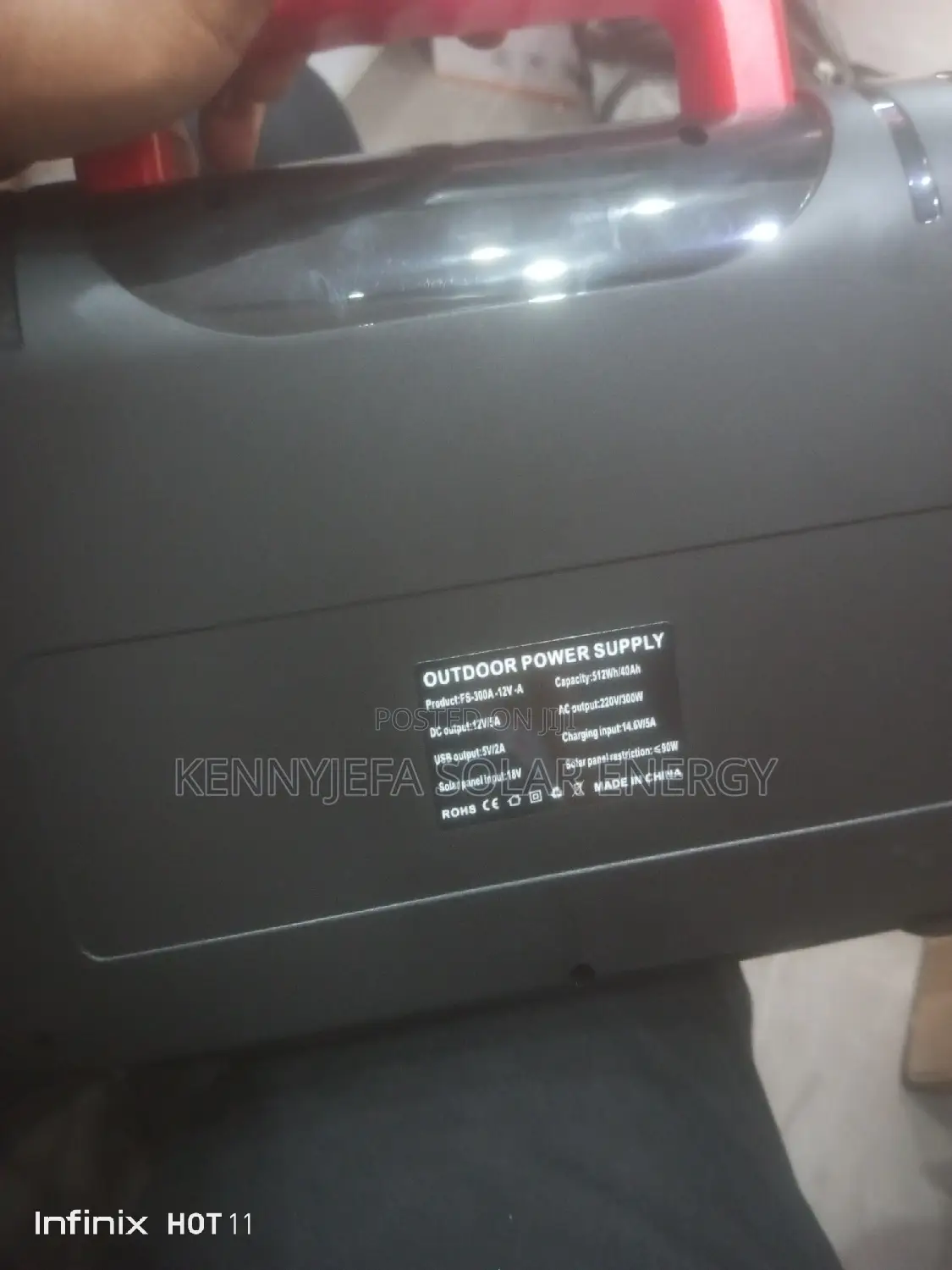 300watt Solar Generator 40ampsn