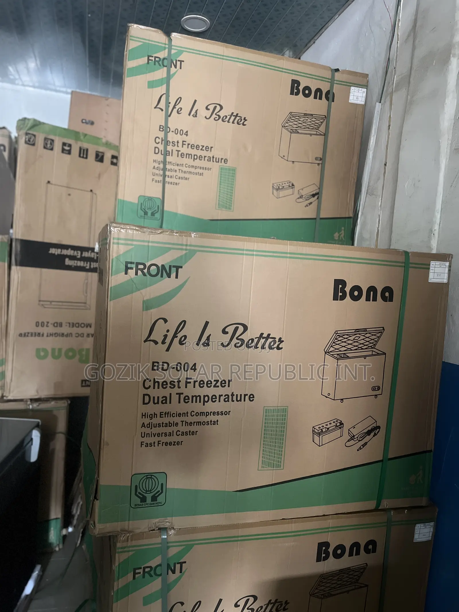 Solar Ac/Dc Freezer 218l