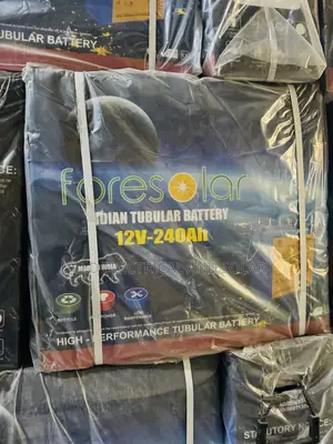 Indian 240ah Foresolar Tubular Battery Vey Good and Warranty
