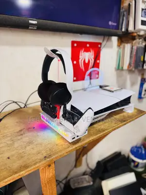 Horizontal Cooling Stand + Dual Charging Dock