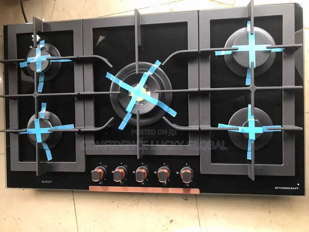 High Quality Kitchen Craft 5 Burner Gas Hob