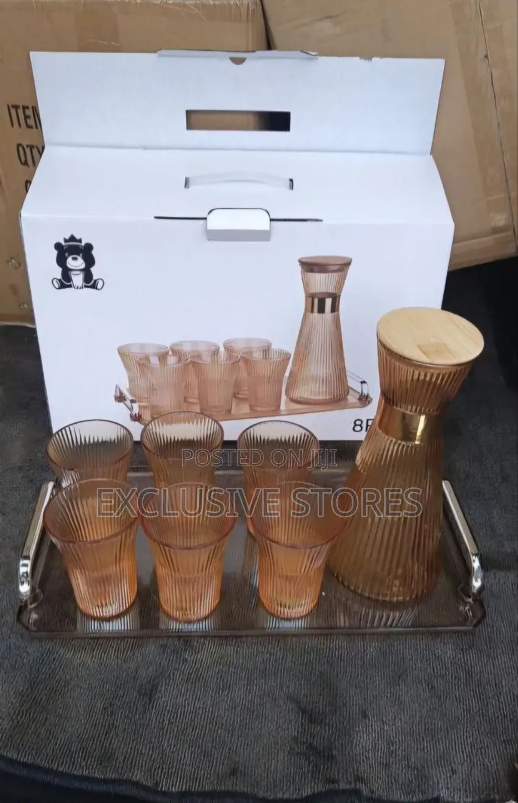 8pcs Drinkware Set