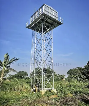 Pressed Steel 50,000 LTRS Water Tank With 12meters Stanchion