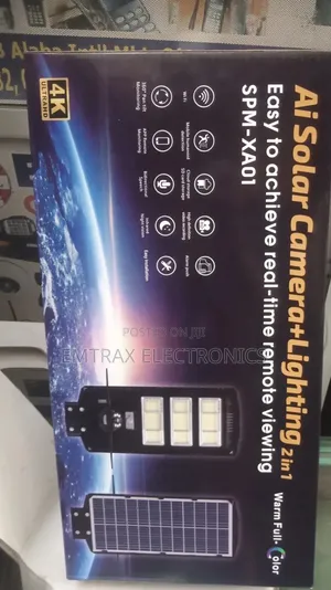 Ai Solar Camera +Lighting 2 in 1