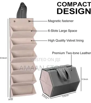 6 Slots Sunglasses Organizer Case