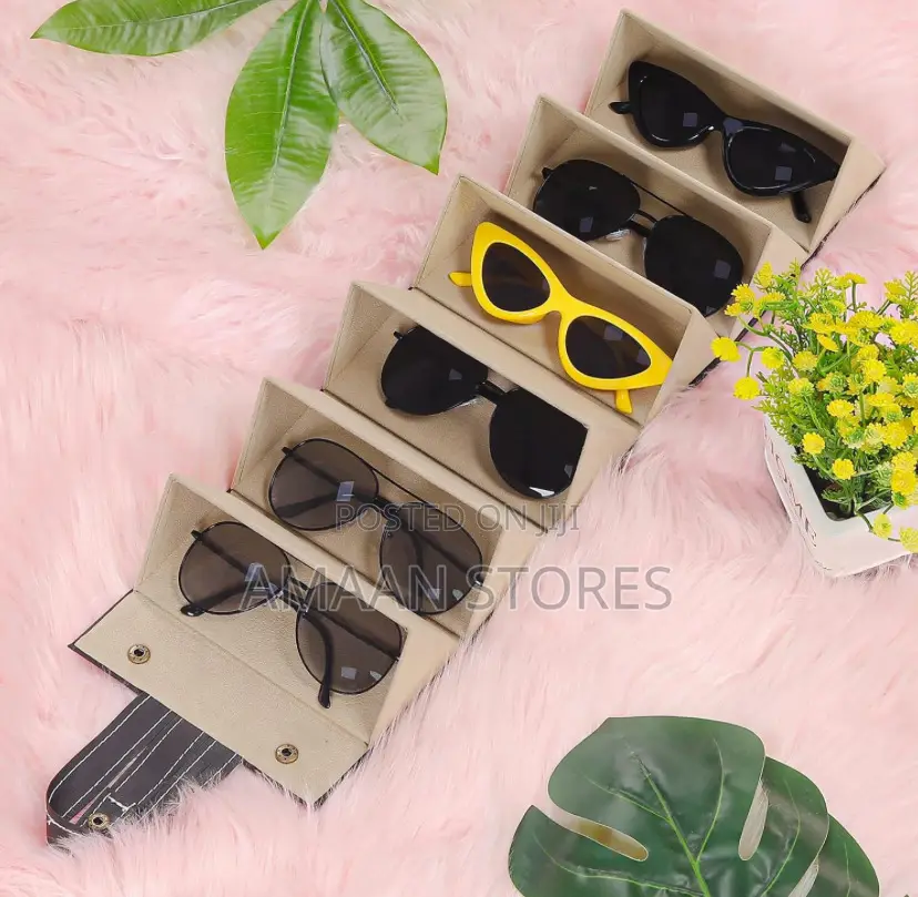 6 Slots Sunglasses Organizer Case