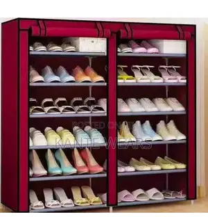 6 Layers Double Shoe Rack