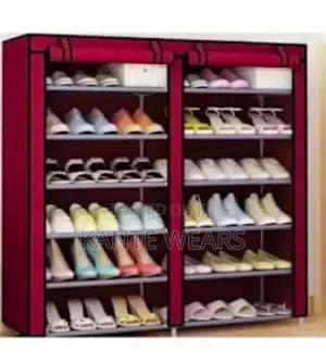 6 Layers Double Shoe Rack