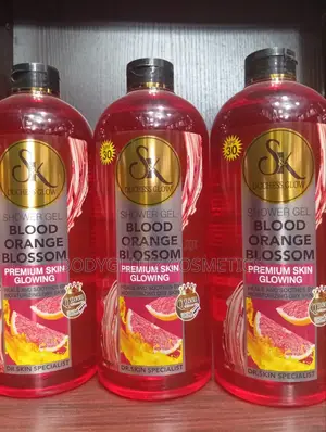 S K Duchess Glow: Blood Orange Blossom Shower Gel