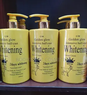 C/M Golden Glow Intensive Half-Cast Whitening Shower Gel
