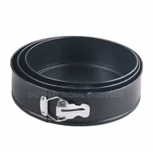 Round Cake Pan Mould - 3 PCS