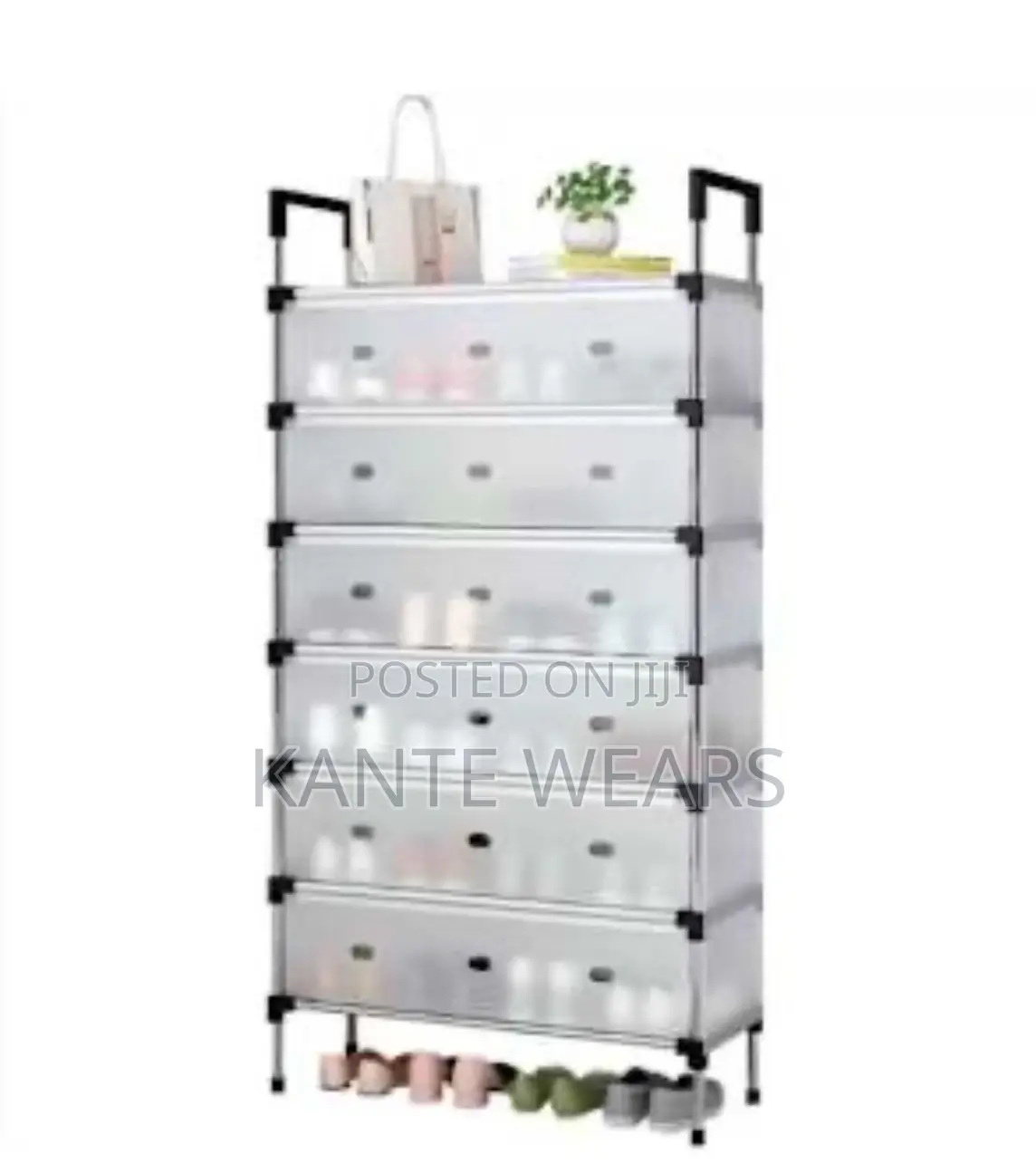 Solid Shoe Rack 6 Layers