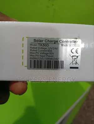 Solar Charge Controller PWM 12v/24v 50a (Tk) Series