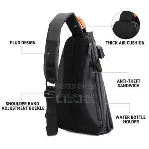 Photo - Anti Theft Crossbody Bag Waterproof Backpack for Men Women