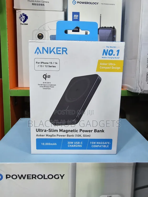Anker Ultra-Slim Magnetic Wireless Power Bank for sale - BLACKHUB GADGETS   Price:  105,000 on Jiji.ng [Ikeja]