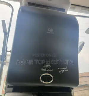 Black Automatic Tissues Dispenser