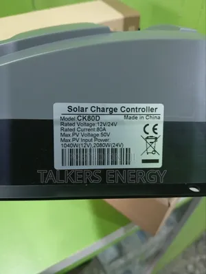 Solar Charge Controller PWM 12v/24v 80a (Ck) Series