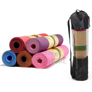 Yoga Mat With Carrier Bag