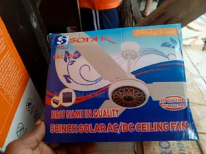 Photo - Sonik 56 Inches Solar Ac/Dc Ceiling Fan