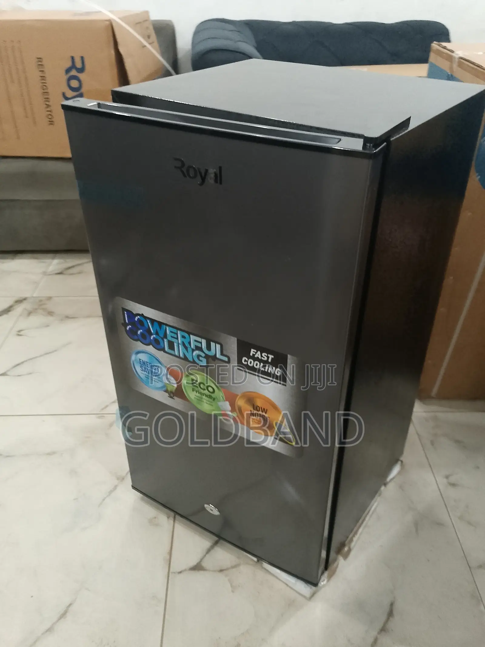 Royal 90l Single Door Refrigerator With Lock RBC-100