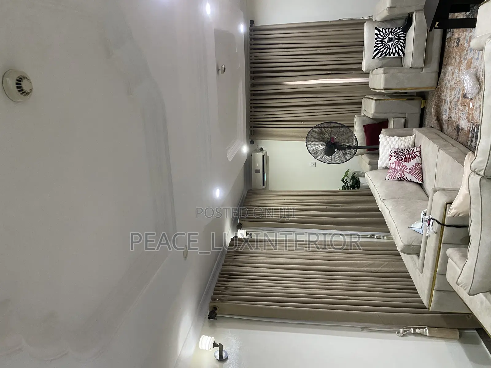 Luxury Brown Italian Curtain