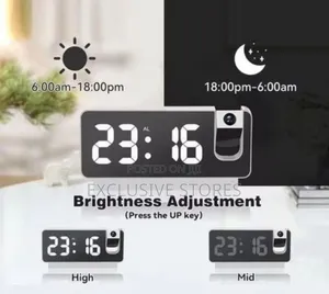 Projection Digital Clock