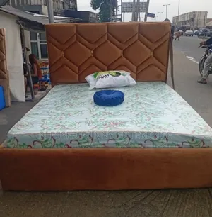 Bedframe and Mattress Well Designed 6x6ft