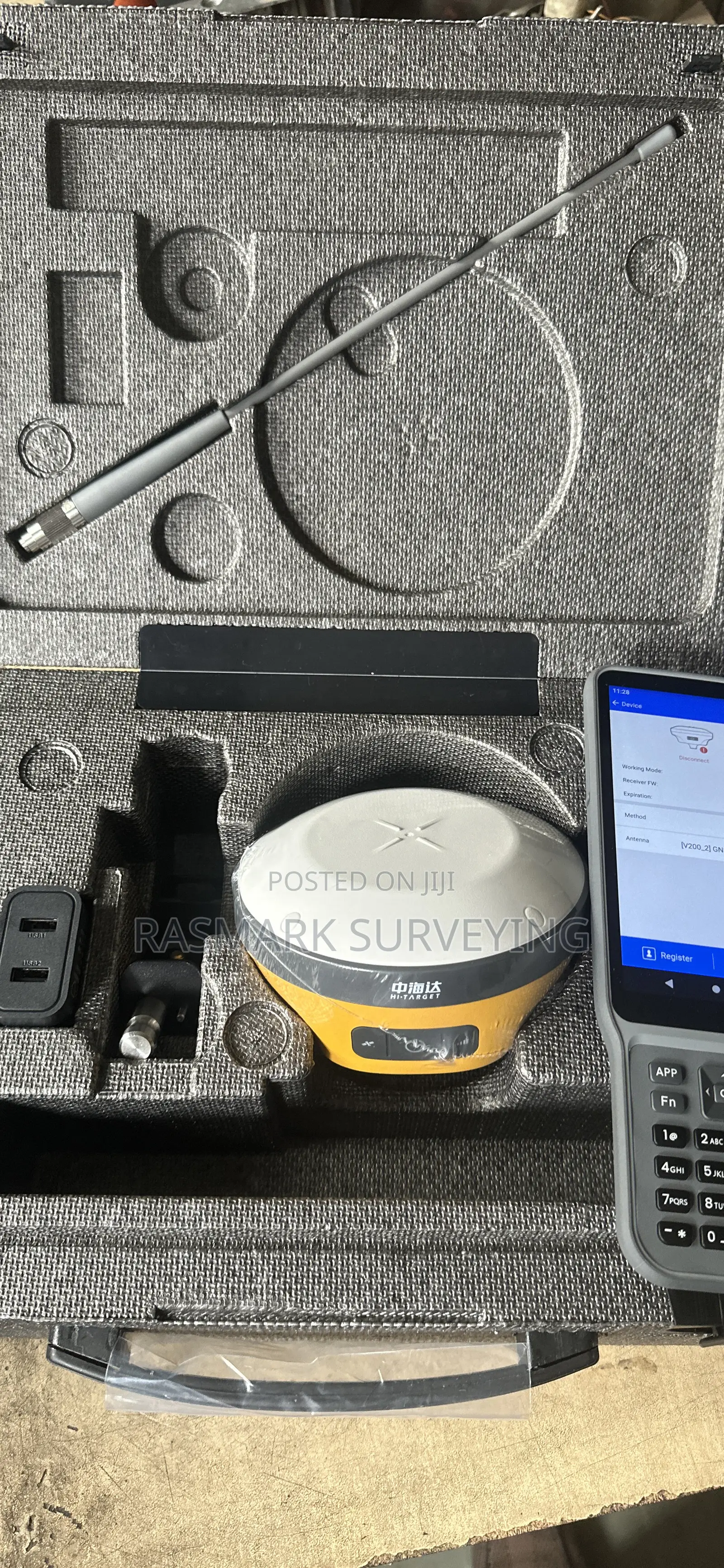 V200 - Hi-Target GPS With Base + Rover Accessories
