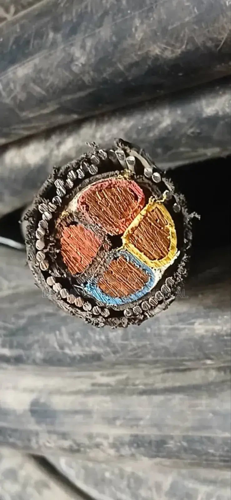 70mm2 4-Core Armoured Cable