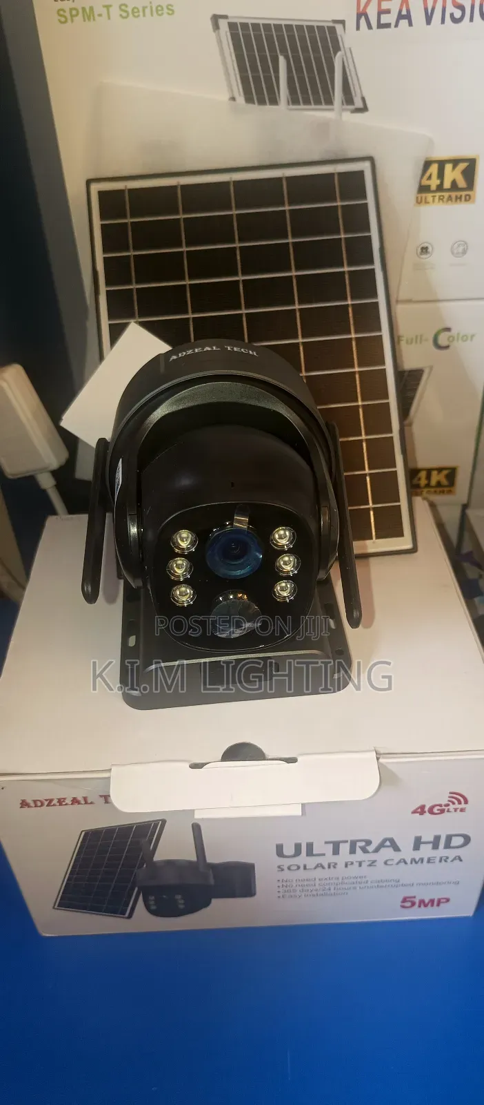 4g Solar Powered CCTVS Security Camera Plus 62gb Card