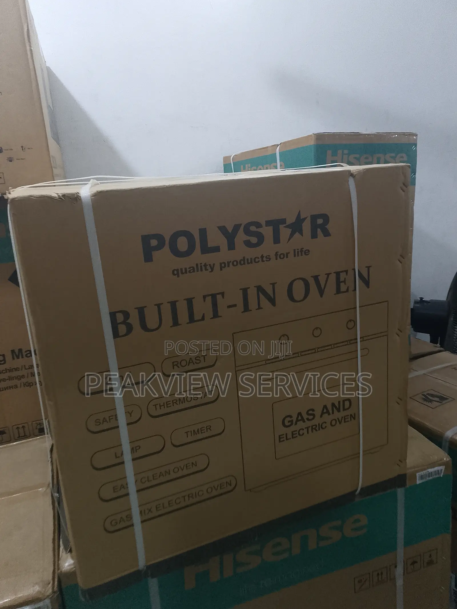 Built in Beauty: Polystar Dual Oven Gas for Modern Kitchen