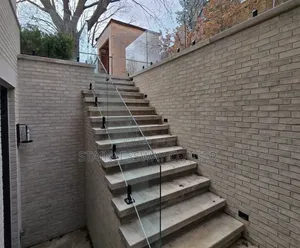 Radiant Crystal Haven
 Glass Railing