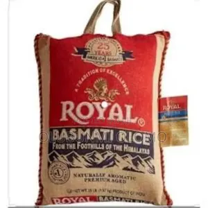 Royal Basmati Rice 20lbs 9.07kg