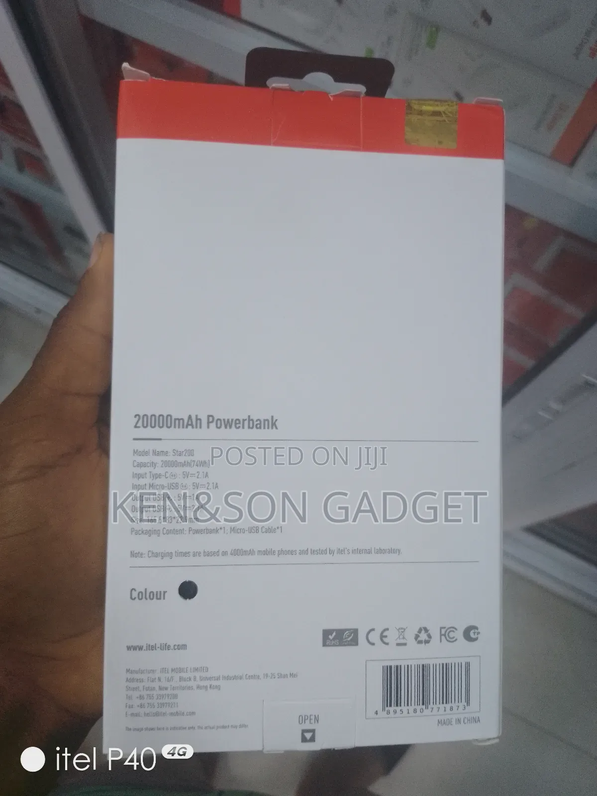 Itel Power Bank