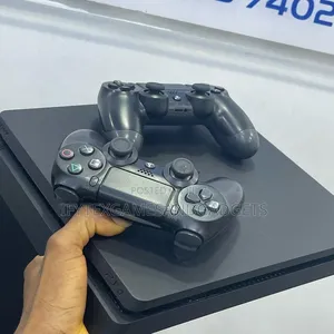 Uk Used Sony Ps 4 Slim 500gb With 12 Digital Games and 2 Pad