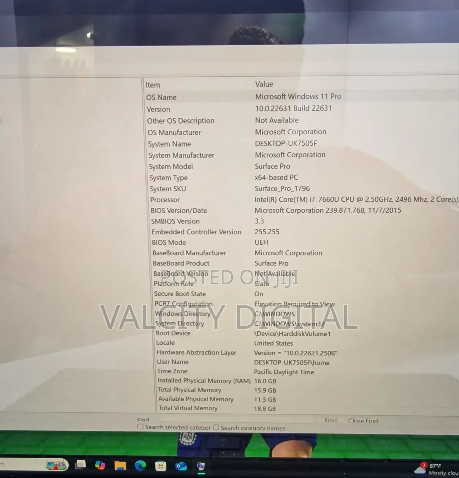 Laptop Microsoft Surface Laptop 5 16GB Intel Core i7 SSD 512GB