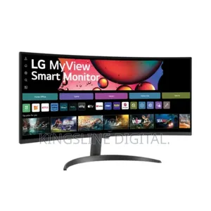 Lg 34inches QHD Smart Curved Monitor With Streaming