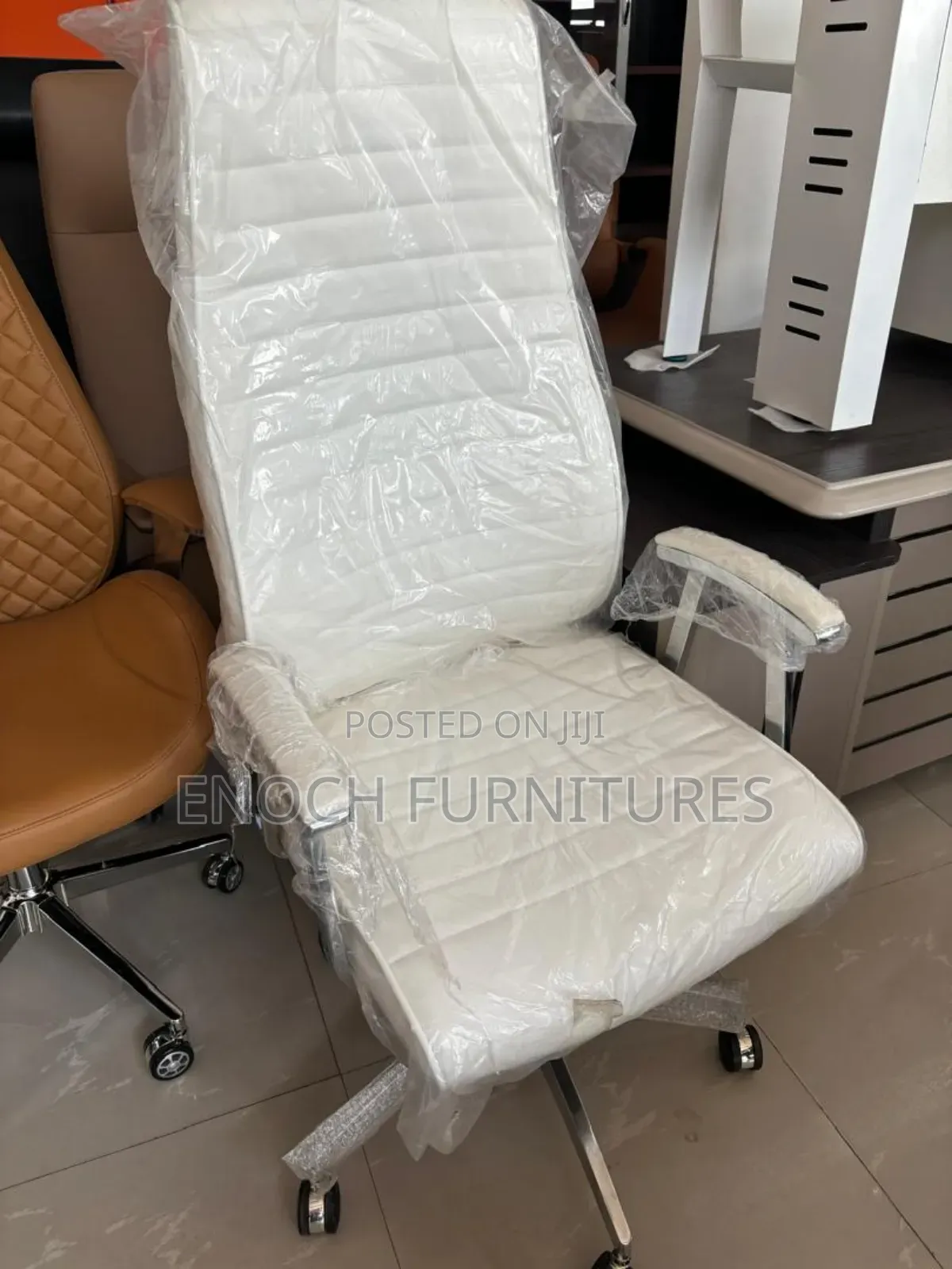 Executive Office Chair White