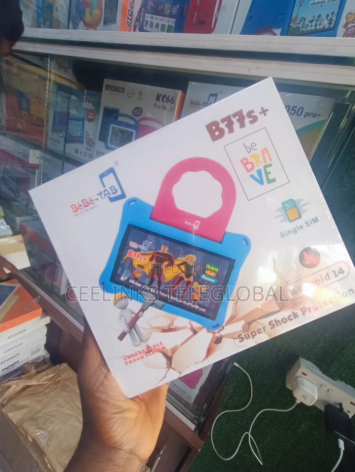 New Bebe B77s Plus 256 GB Blue