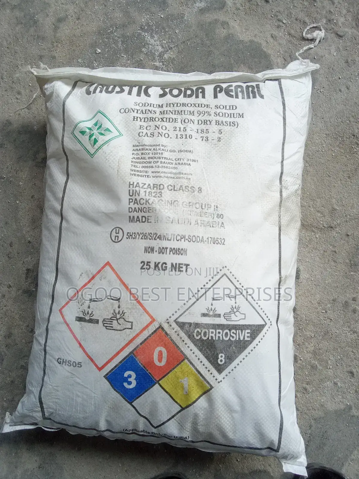 Caustic Soda Pearls