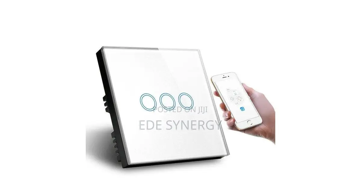 3 Gang Wifi Smart Switch - Type 1