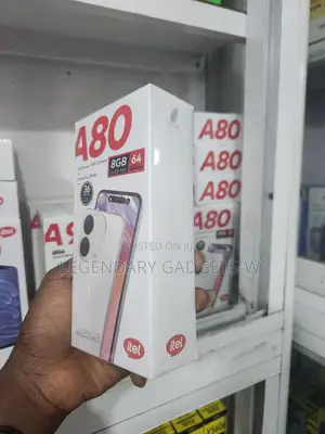 New Itel A80 64 GB Black