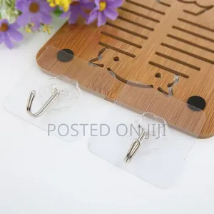 Adhesive Wall Hooks - 12pcs