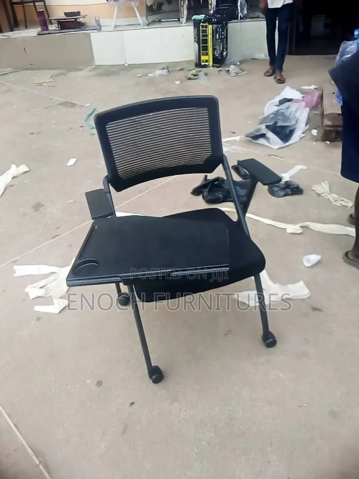 Foldable Chair With Writing Part