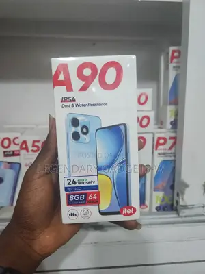 New Itel A90 64 GB Black