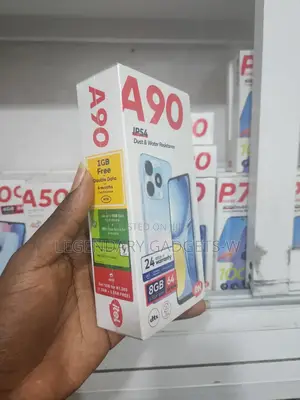 New Itel A90 64 GB Black