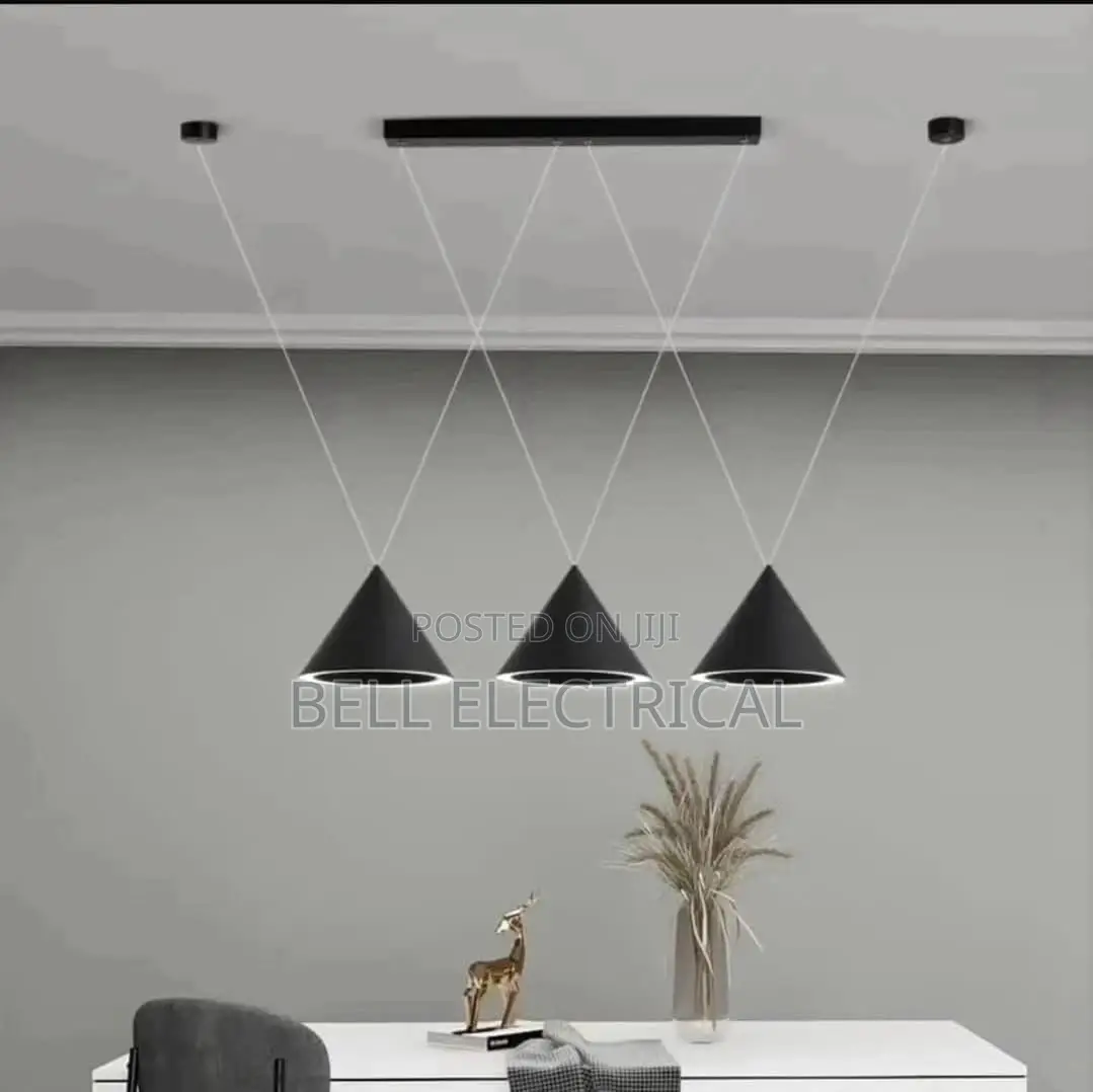 Nordic Modern Pendant Lamps Black White