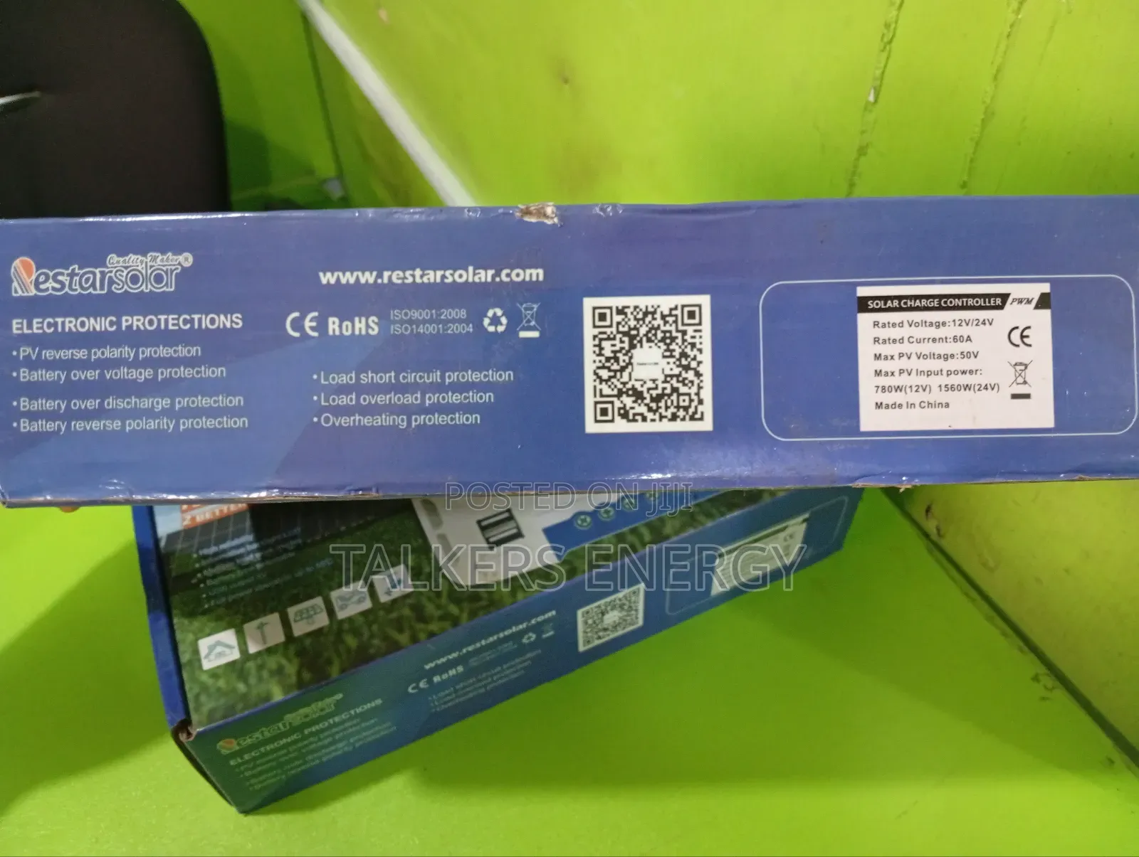 High Quality Solar Charge Controller PWM 12v/24v 60a